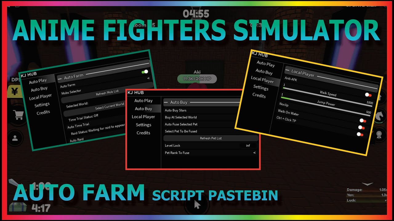 ANIME FIGHTERS SIMULATOR – ScriptPastebin